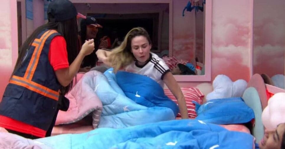 Ilustração Jordana e Ana Paula no BBB26