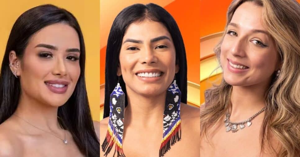 Enquete BBB26: Jordana, Marciele e Samira estão no paredão; vote em quem você quer que saia