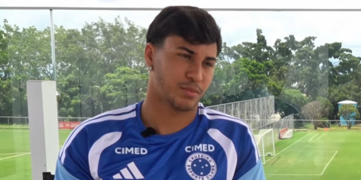 Kaio Jorge no Cruzeiro em 2026 (Reprodução: Yara Fantoni / Youtube) Kaio Jorge no Cruzeiro em 2026 (Reprodução: Yara Fantoni / Youtube)
