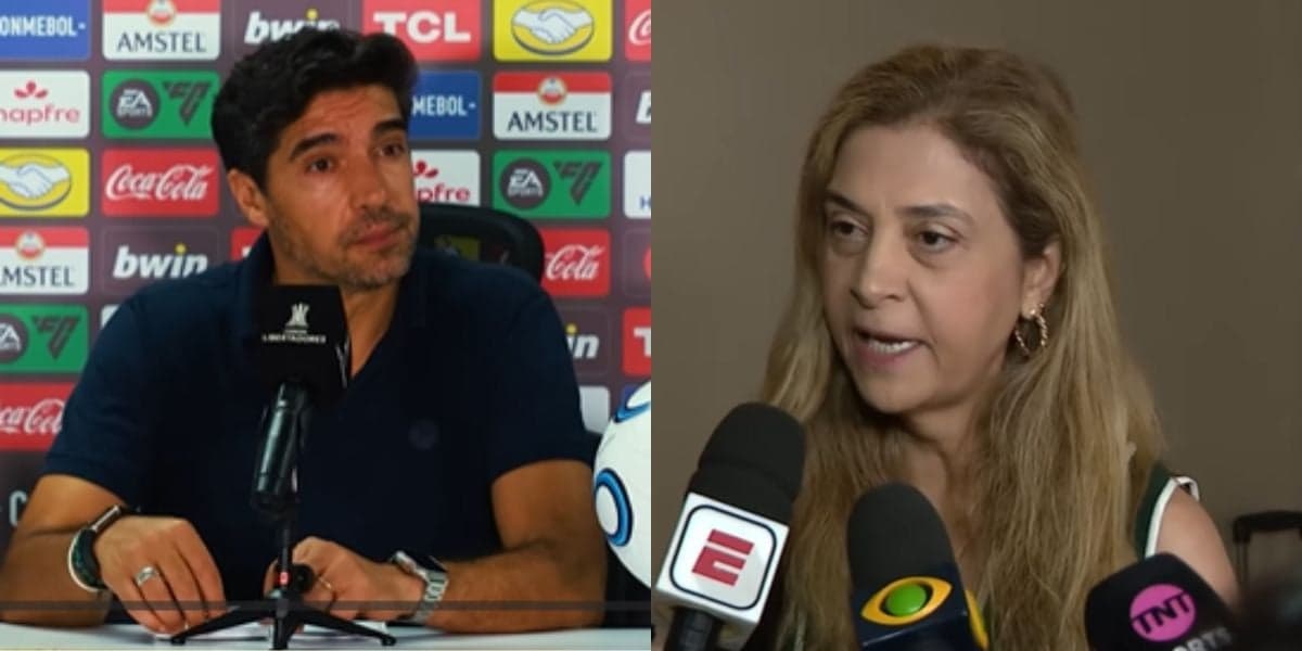 Leila Pereira comunica Abel Ferreira e avalia venda de atacante do Palmeiras