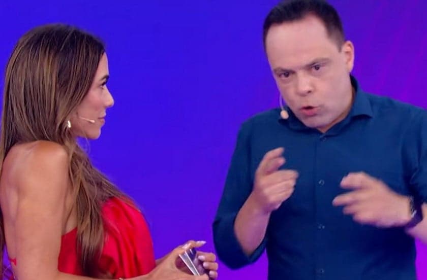 Patrícia Abravanel e Thiago Gardinali (Foto: Reprodução / SBT)
