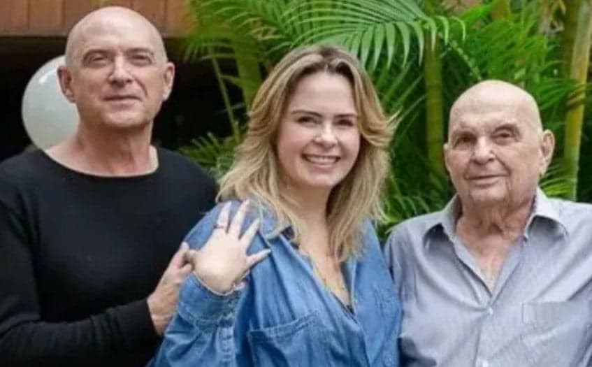 René, Ana Paula e Gerardo Renault; pai da Veterana do BBB26 morreu no domingo (19) (Foto: Reprodução / Instagram)