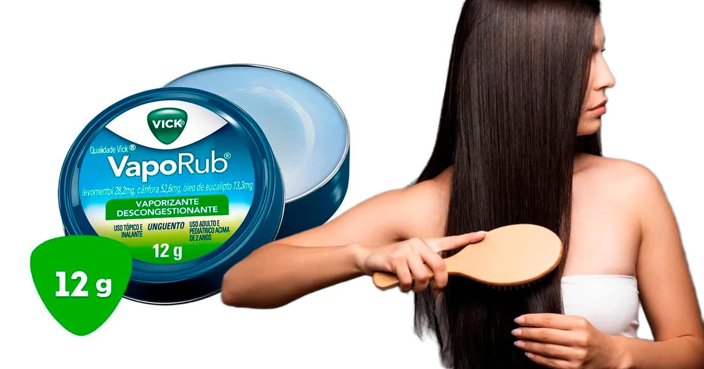 Cabelo - Vick Vaporub (Foto: Reprodução)
