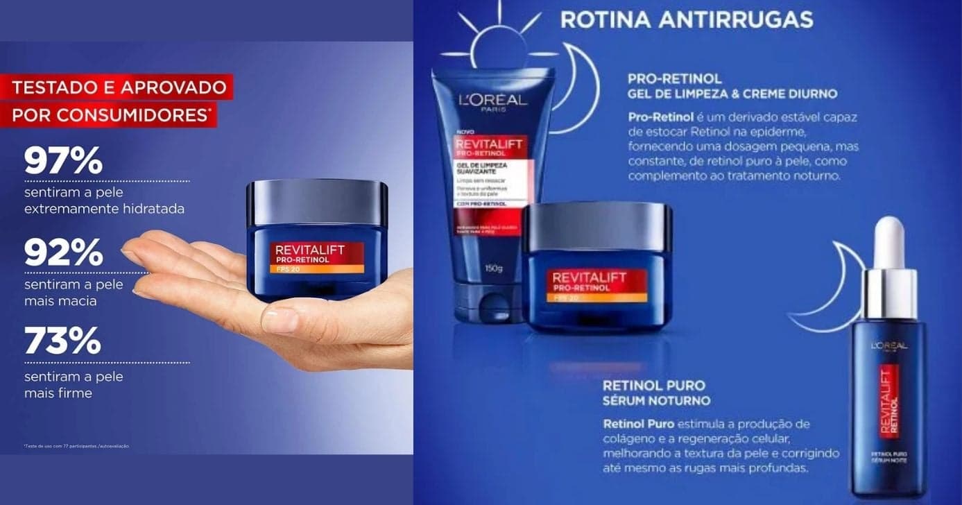 L'Oréal Paris Revitalift Pró-Retinol L'Oréal Paris Revitalift Pró-Retinol