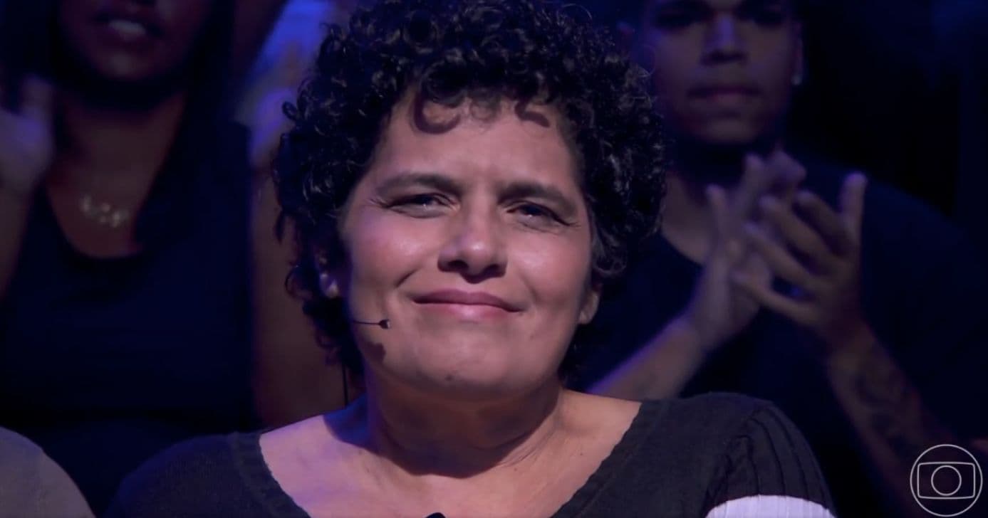 Nara (Foto: Reprodução / Domingão com Huck / Globo) Nara (Foto: Reprodução / Domingão com Huck / Globo)
