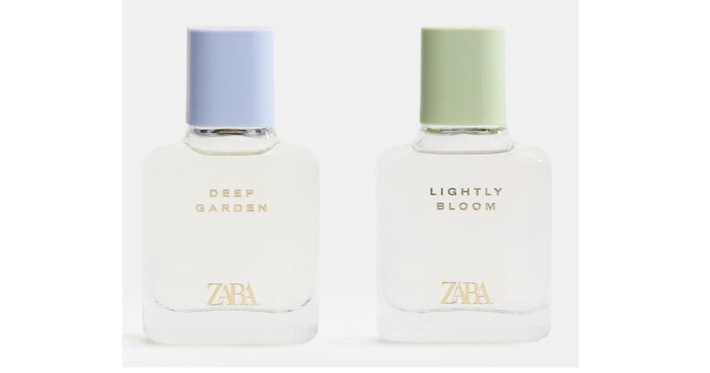 Perfumes Lightly Bloom e Deep Garden(Foto: Zara)