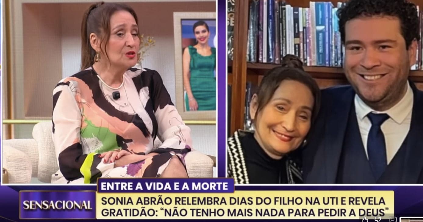 Sonia Abrão e Jorge Fernando (Fotos: Reproduções / RedeTV!) Sonia Abrão e Jorge Fernando (Fotos: Reproduções / RedeTV!)