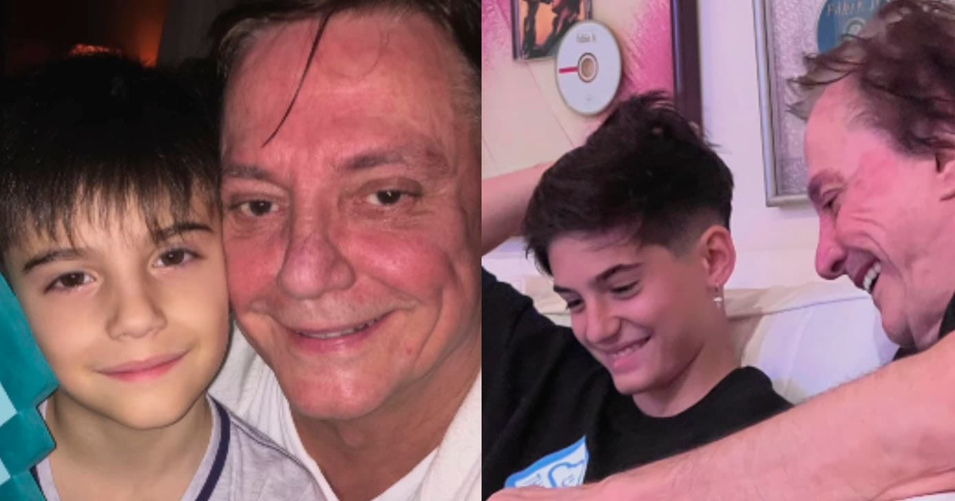 Záion, filho mais novo de Fábio Jr. (Foto: Reprodução)
