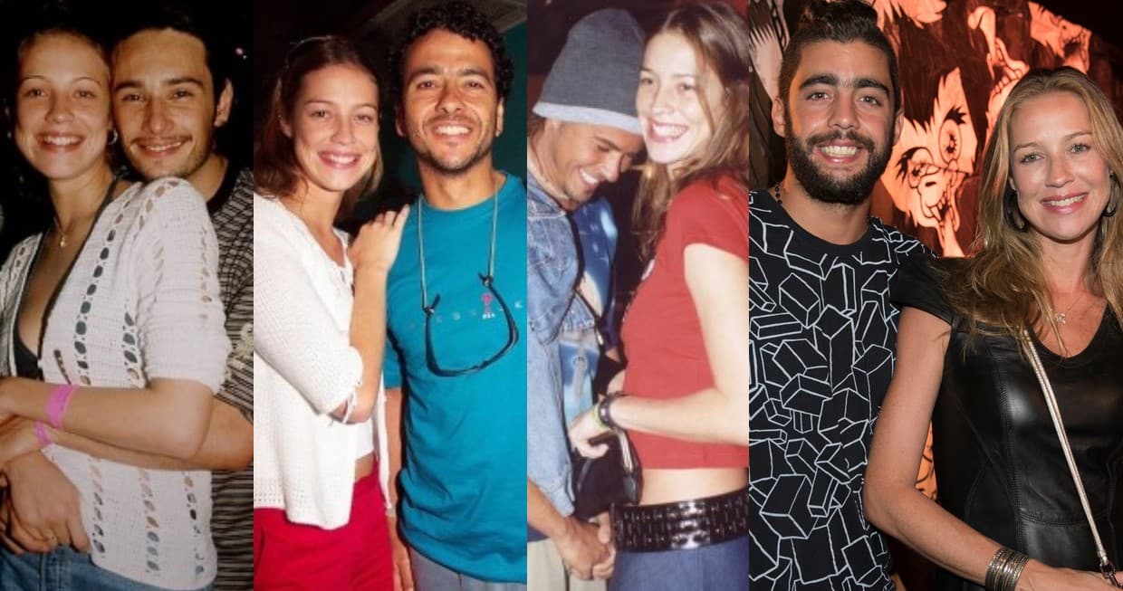 Rodrigo Santoro, Marcos Palmeira, Paulinho Vilhena e Pedro Scooby foram alguns dos ex-parceiros de Luana Piovani (Foto: Reprodução / Instagram)