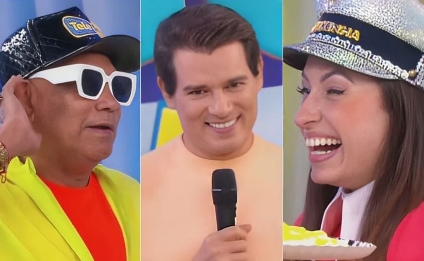 Liminha, Celso Portiolli e Gi Tukinha no Domingo Legal (Foto: Reprodução / SBT)
Liminha, Celso Portiolli e Gi Tukinha no Domingo Legal (Foto: Reprodução / SBT)