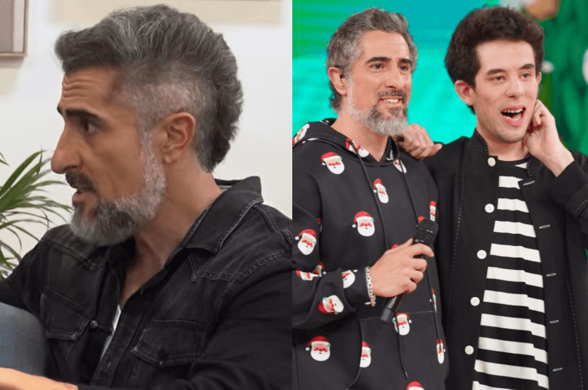 Marcos Mion e Romeo (Fotos: Reprodução / YouTube / Globo)
