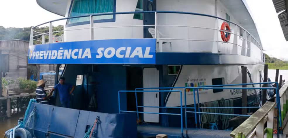 PREVBarco está em cidade do Pará para realizar atendimentos do INSS (Foto: Reprodução/ Internet)
