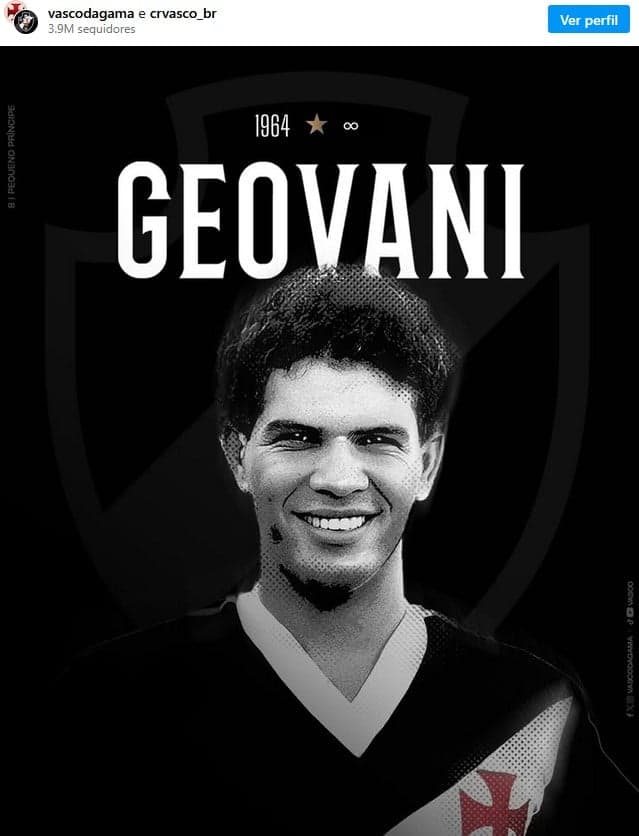 Geovani Silva (Foto: Reprodução / Instagram)
Geovani Silva (Foto: Reprodução / Instagram)