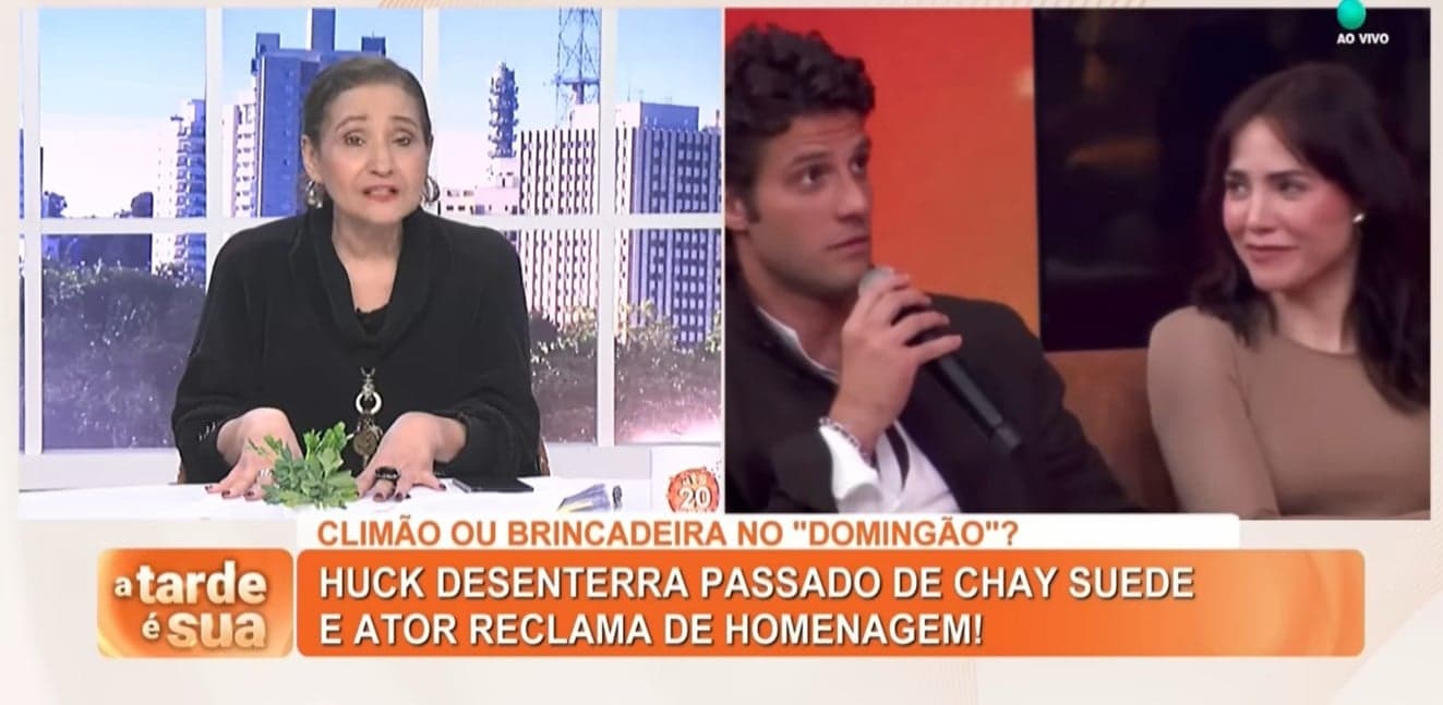 Sonia Abrão critica ator da Globo (Foto: Reprodução / RedeTV!)
