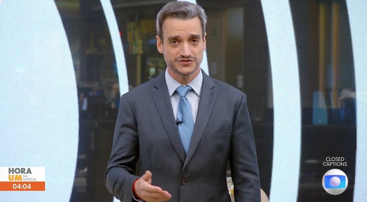 Tiago Scheuer sai do ar no Hora 1, é substituído e agora já descobrimos o porquê