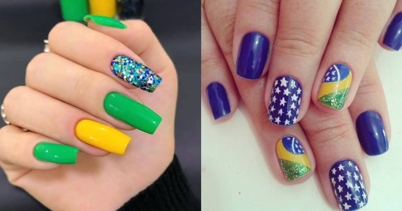 Unhas coloridas - Foto: Internet Unhas coloridas - Foto: Internet