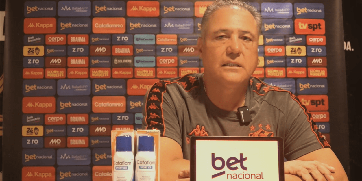 Márcio Baiano, técnico demitido (Foto: Reprodução/ YouTube/ TV Sport) Márcio Baiano, técnico demitido (Foto: Reprodução/ YouTube/ TV Sport)