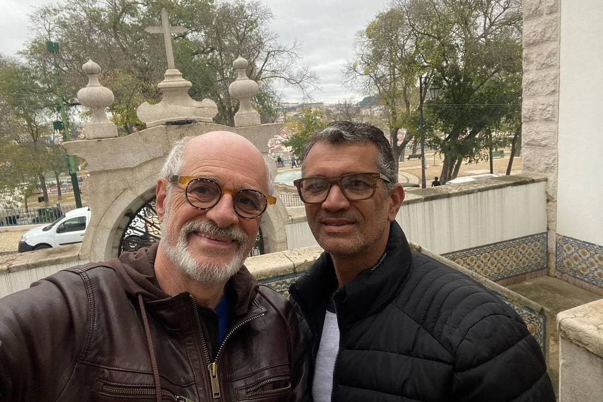 Marcos Caruso e Marcos Paiva (Foto: Reprodução/ Internet)