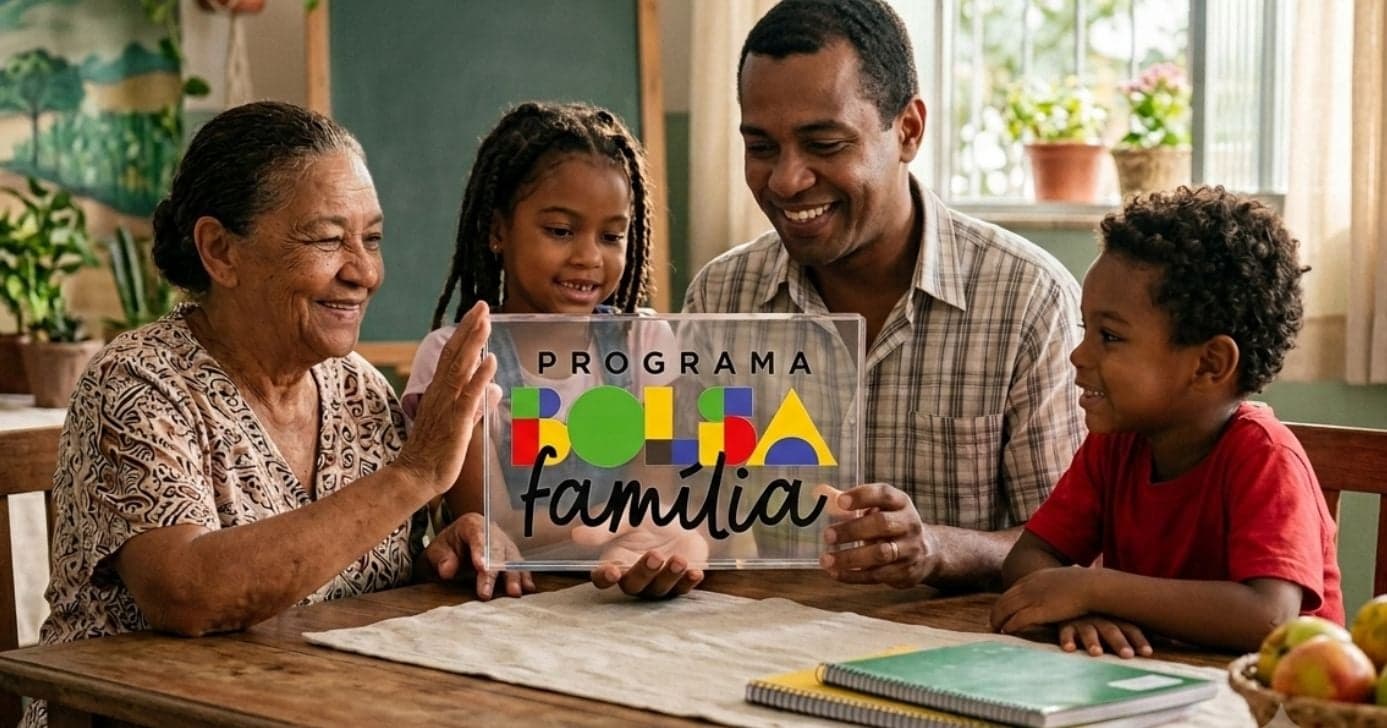 Ilustração beneficiários do Bolsa Família (Foto: Montagem TV Foco / GMN)