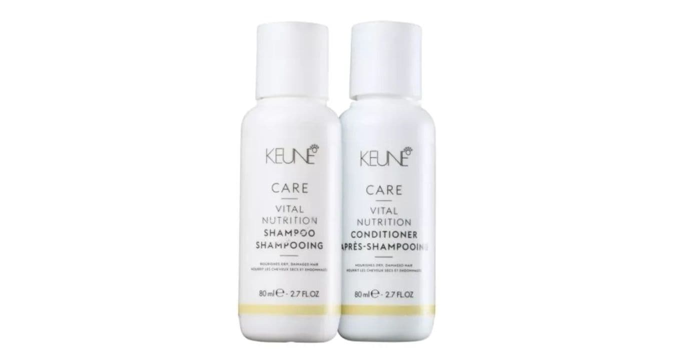 Kit de viagem Vital Nutrition (Foto: Keune) Kit de viagem Vital Nutrition (Foto: Keune)