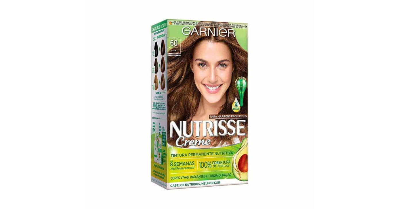 Tinta Garnier Nutrisse para grisalhos (Foto: Garnier) 