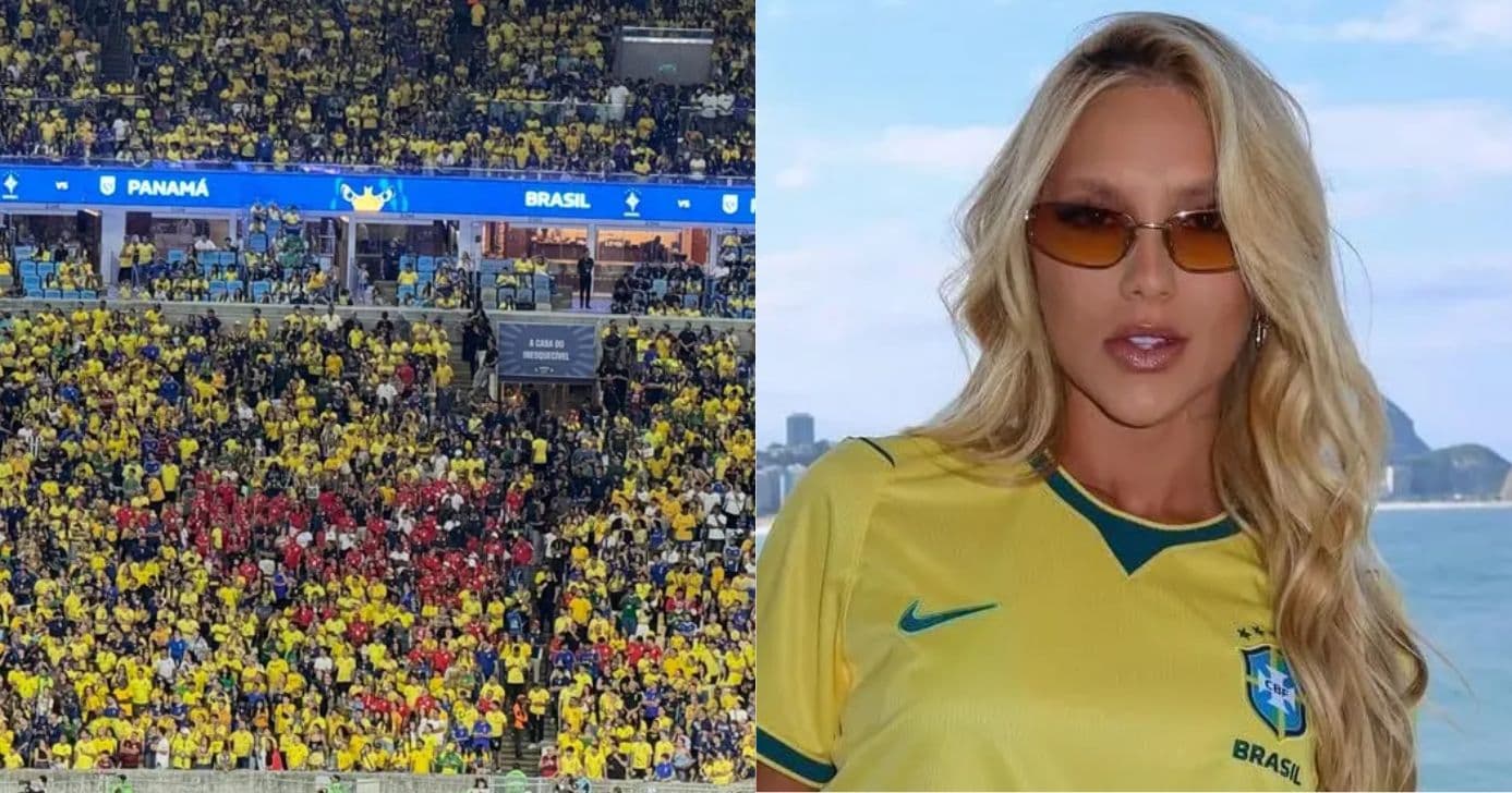 Hostilizada, atacada e humilhada: Torcida vaia Virginia Fonseca no jogo do Brasil e web viraliza: "Uma baixaria"