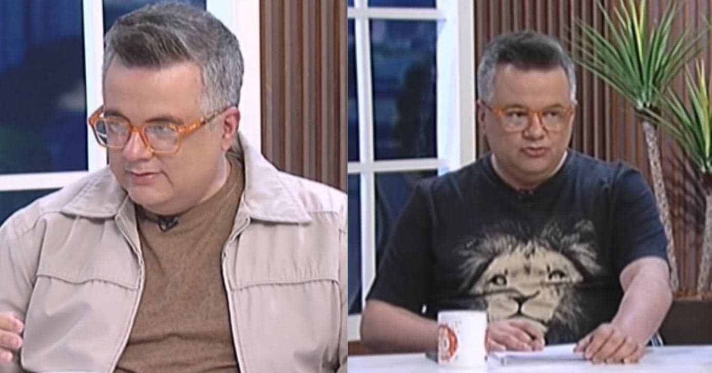 Vladimir Alves no programa de Sonia Abrão (Foto: Reprodução / RedeTV!) 