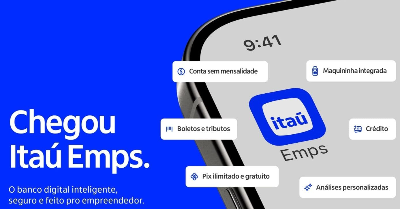 Itaú Emps+ era voltado a serviços exclusivos para empresas (Foto Reprodução/Blog Itaú)
