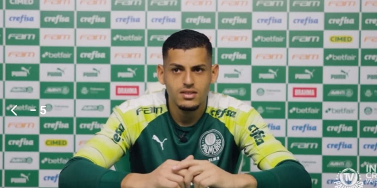 Kaique deve ganhar mais espaço no Palmeiras (Reprodução: Youtube)