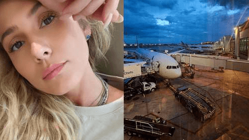 Lívia Andrade passa perrengue em avião (Foto: Reprodução / Instagram)

