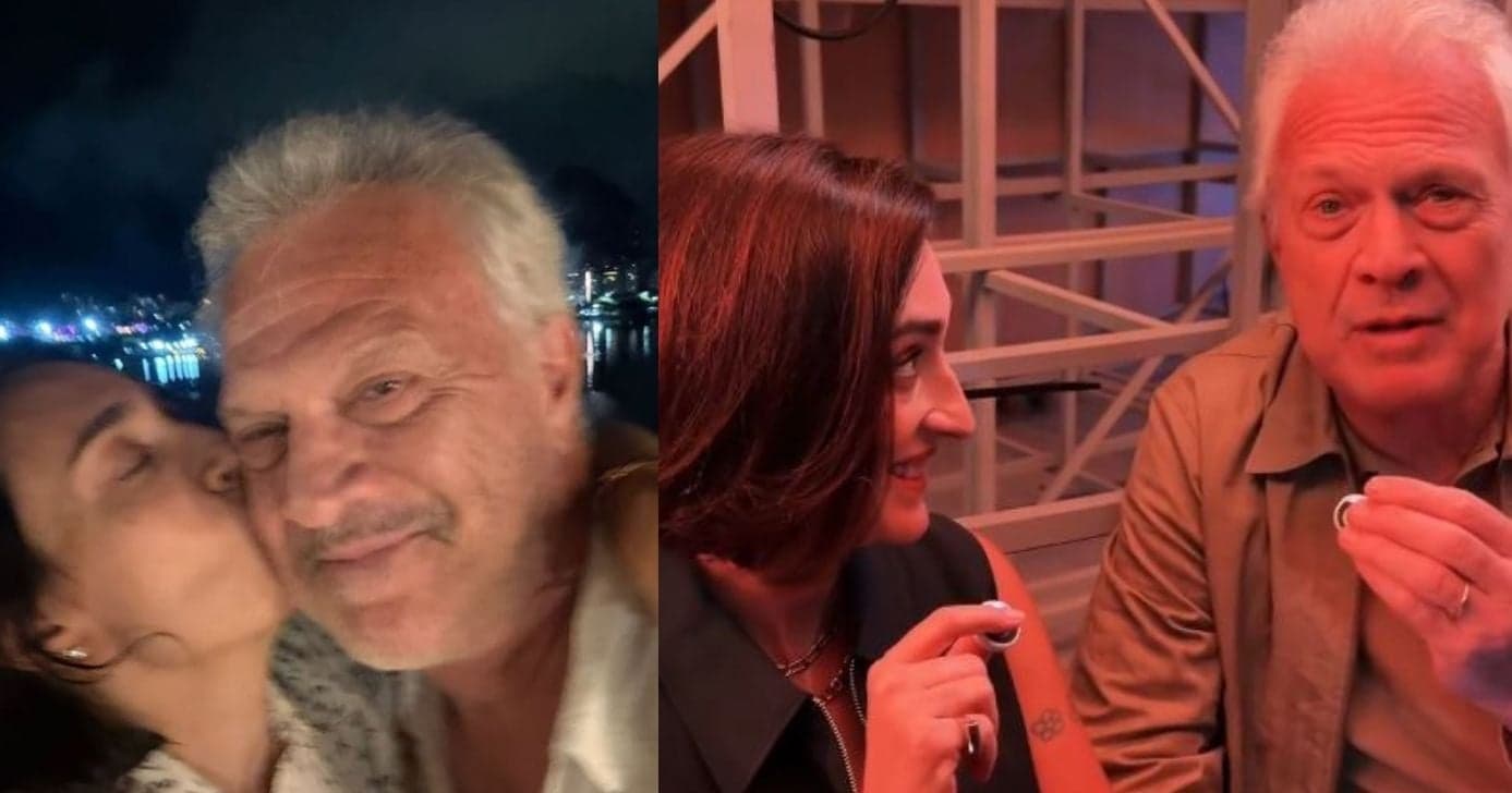 Maria Prata e Pedro Bial em cliques raros (Foto Reprodução/Instagram/@MariaPrata) Maria Prata e Pedro Bial em cliques raros (Foto Reprodução/Instagram/@MariaPrata)