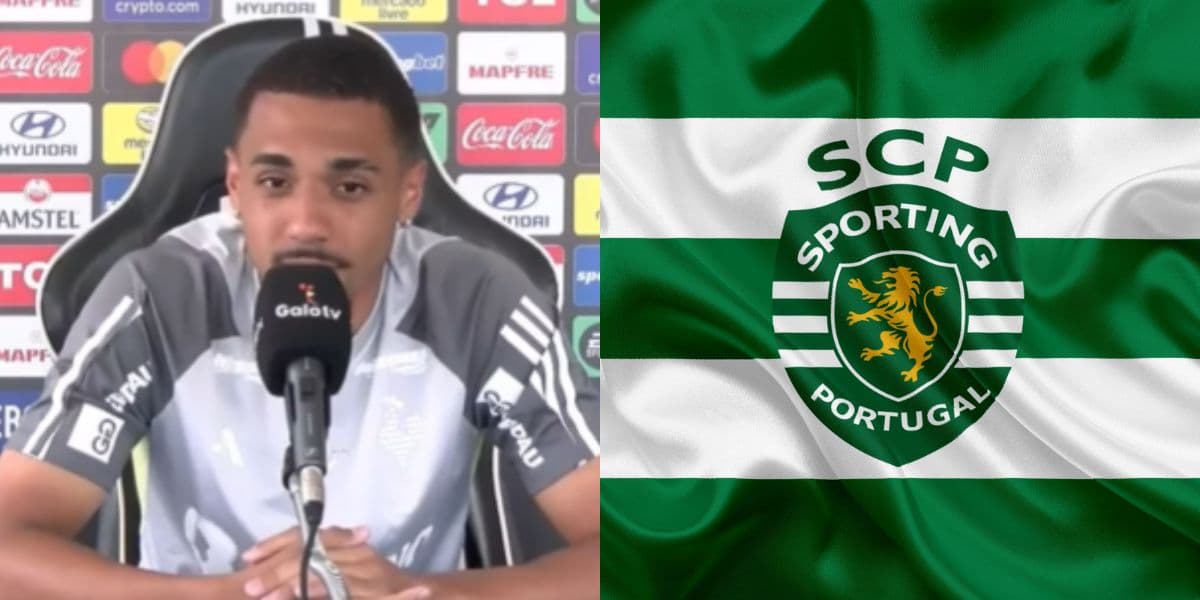 Rômulo estava no Sporting e retornará ao Atlético-MG (Reprodução: Youtube)