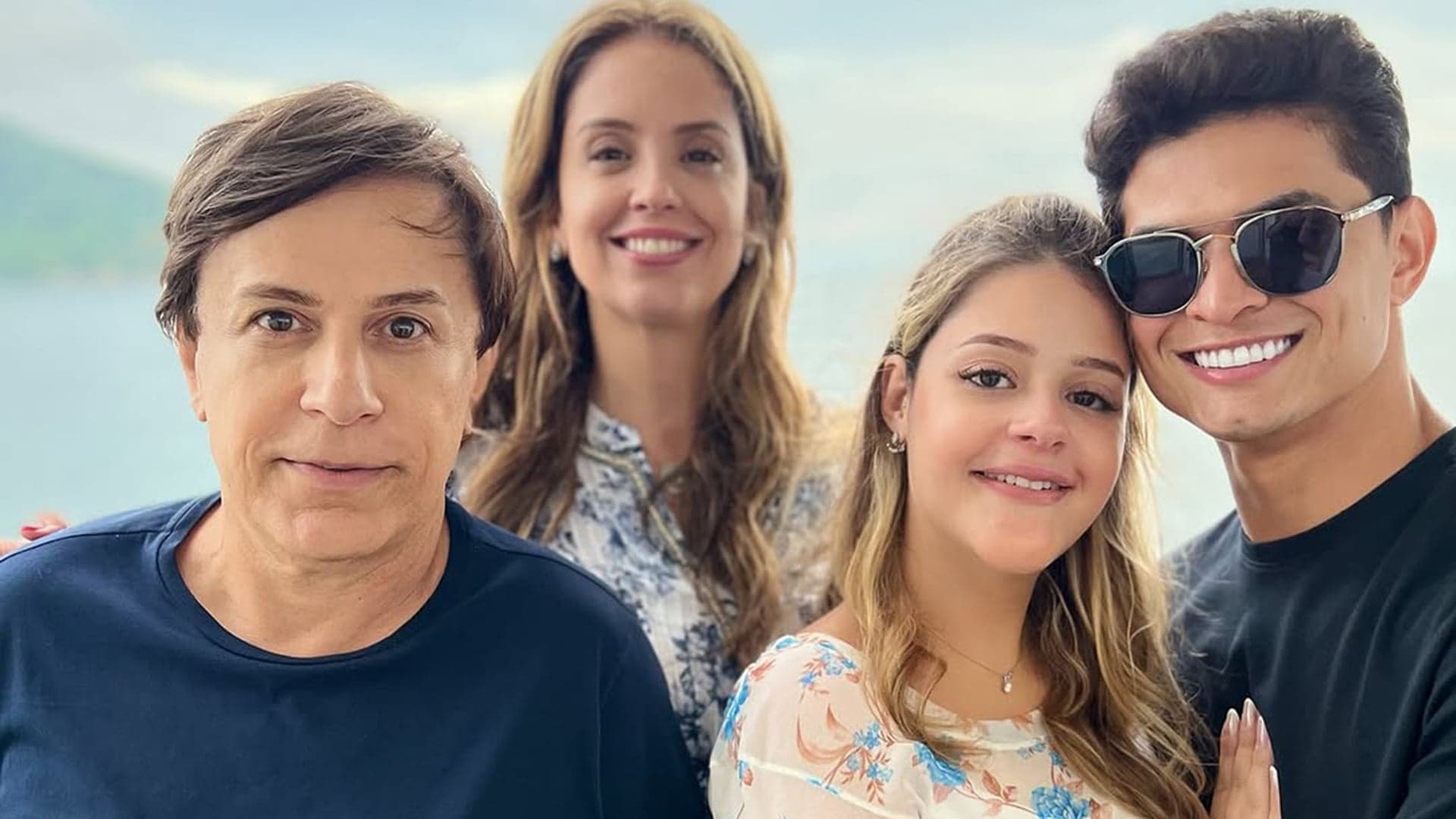 Tom Cavalcante, Patricia, Maria e Cristiano (Foto: Reprodução / Instagram)
