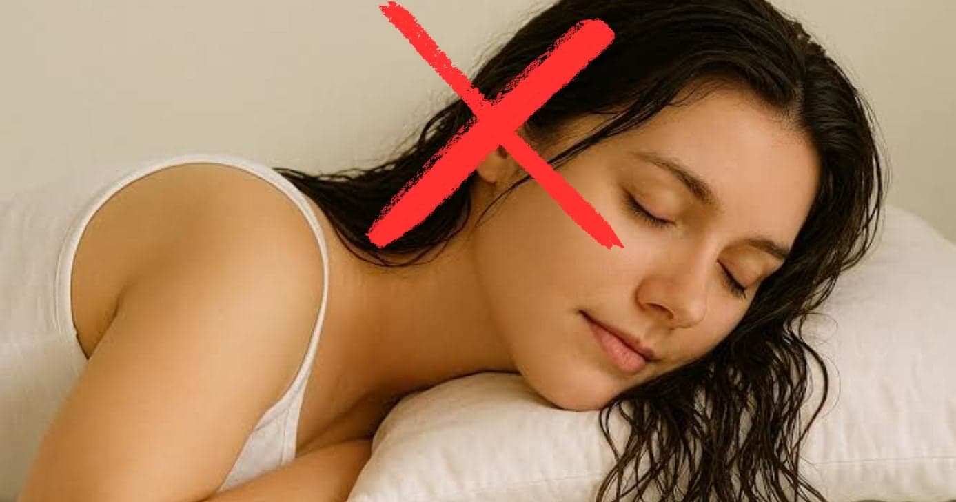Dormir de cabelo molhado pode quebrar e até dar fungos nos fios: Veja como