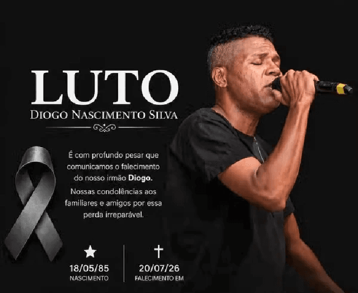 Comunicado sobre a morte de Diogo Nascimento (Foto: Reprodução/ Instagram)