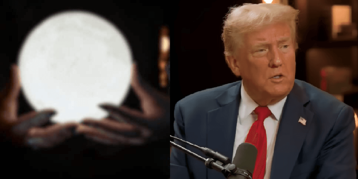 Vidente Chaline diz que estão comendo carne humana e nome de Trump é apontado: "Fiquei chocada"