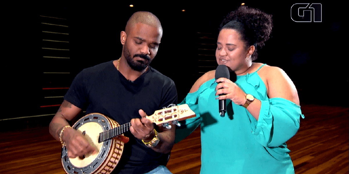 Arlindinho e Débora Cruz (Foto: Reprodução/Globo)