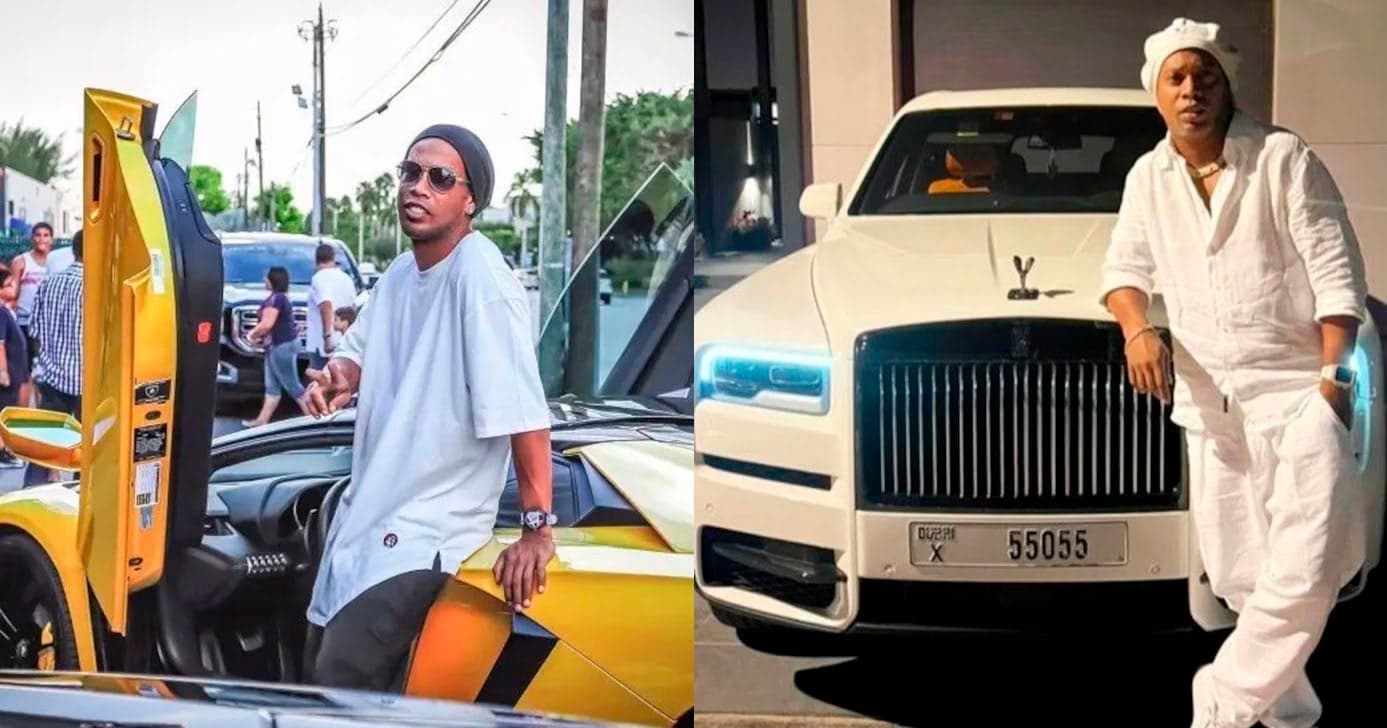 Carros de Ronaldinho Gaúcho (Foto: Reprodução)