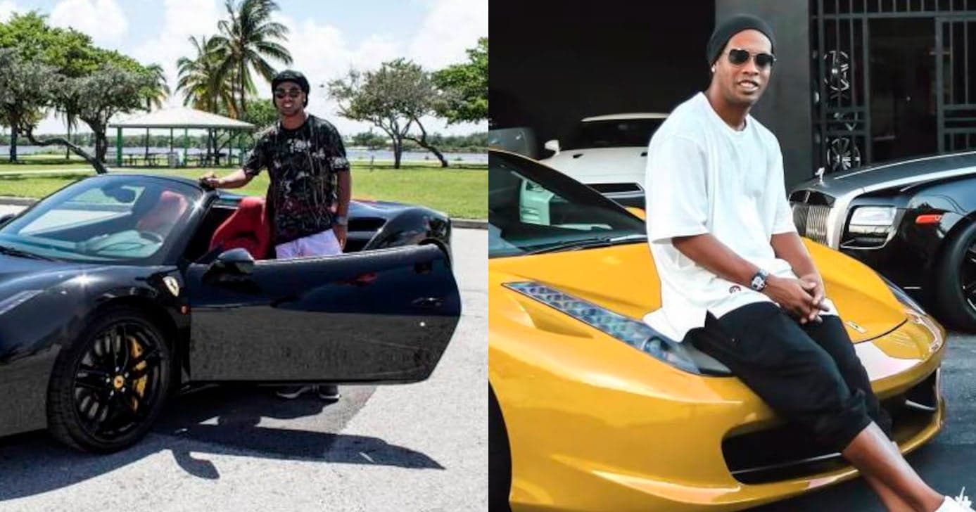 Carros de Ronaldinho Gaúcho (Foto: Reprodução)