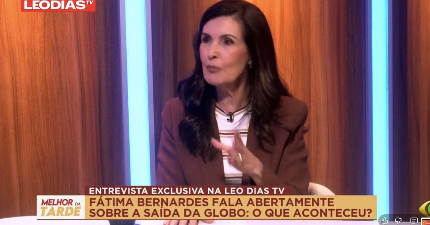 Fátima Bernardes (Foto: Reprodução / YouTube)