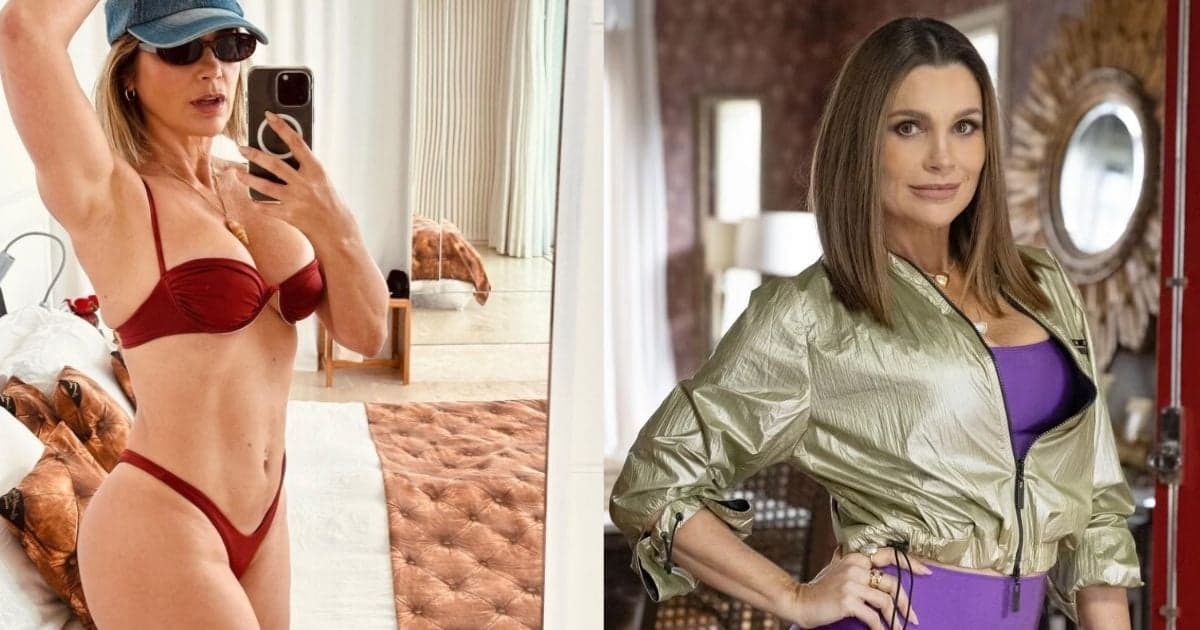 Flávia Alessandra vive Fábia em Quem Ama Cuida: Segredo para corpão aos 52 é revelado