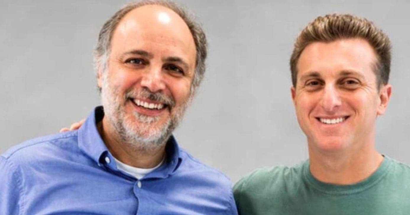 Hélio Vargas e Luciano Huck (Foto: Reprodução/ Internet)