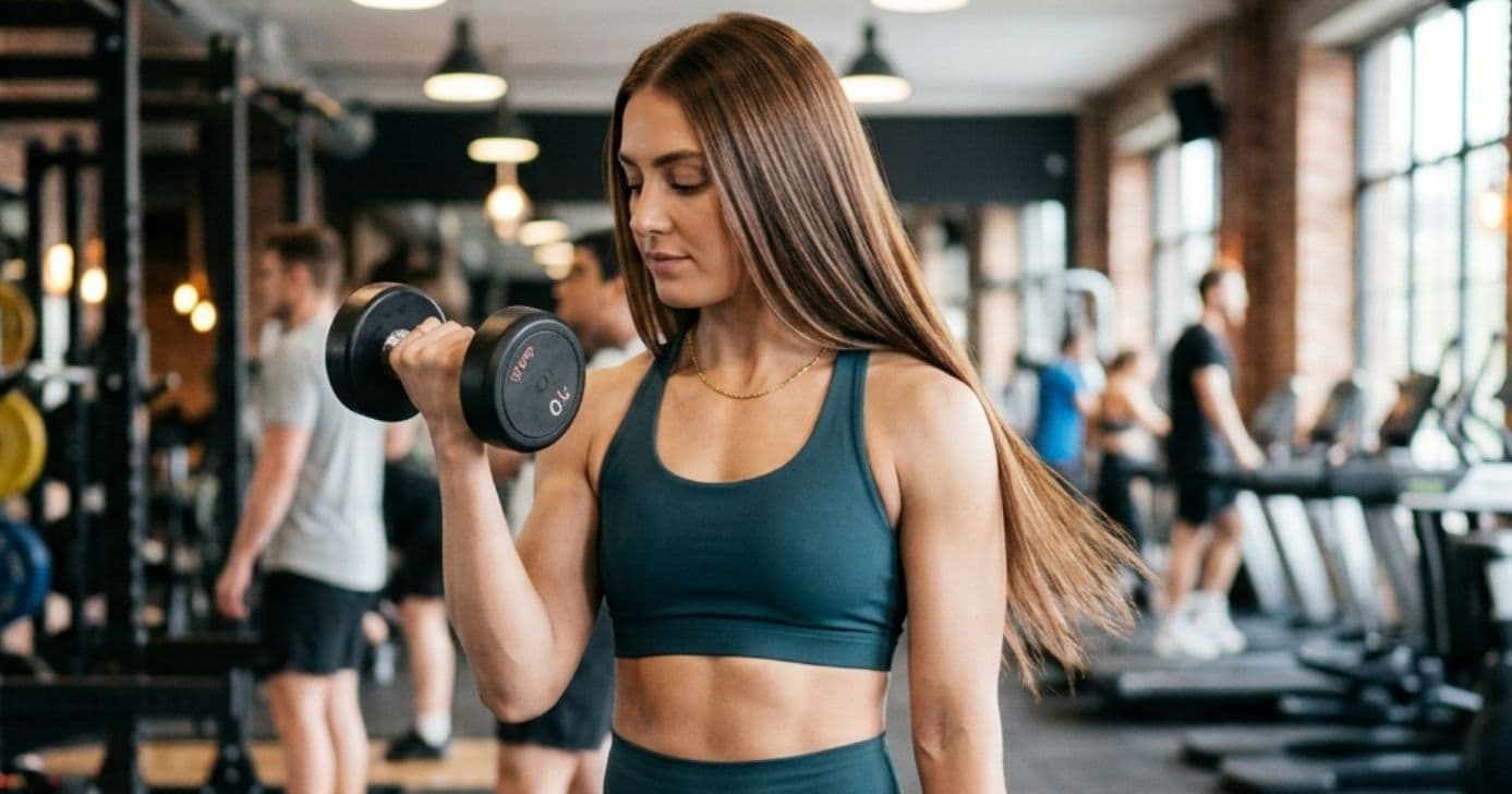 Cabelo na academia: Como proteger os fios do suor e evitar frizz