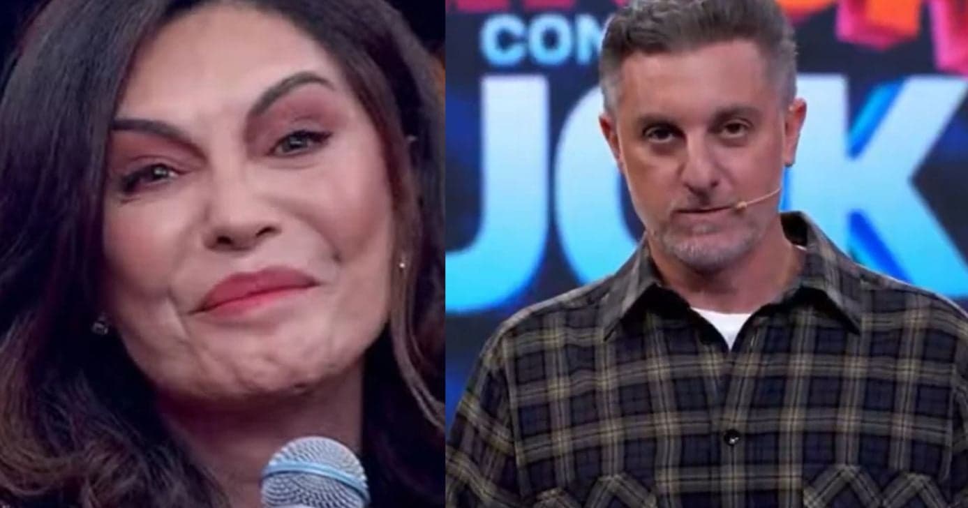 Márcia Goldschmidt chora no Domingão e Huck não se cala: "Quantos barracos…"