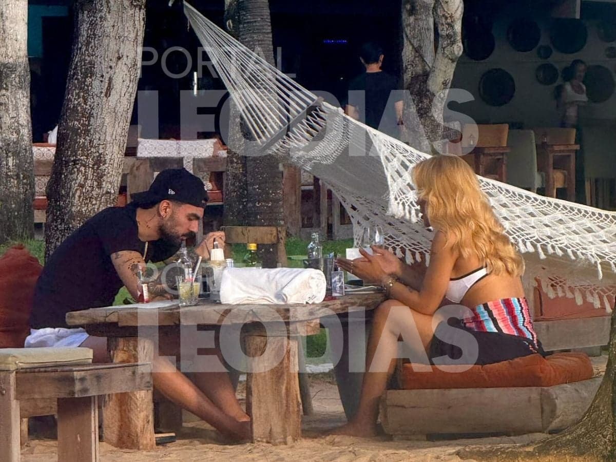 Luan Pereira e ex-noiva são flagrados aos beijos em Jericoacoara e portal Leo Dias posta  