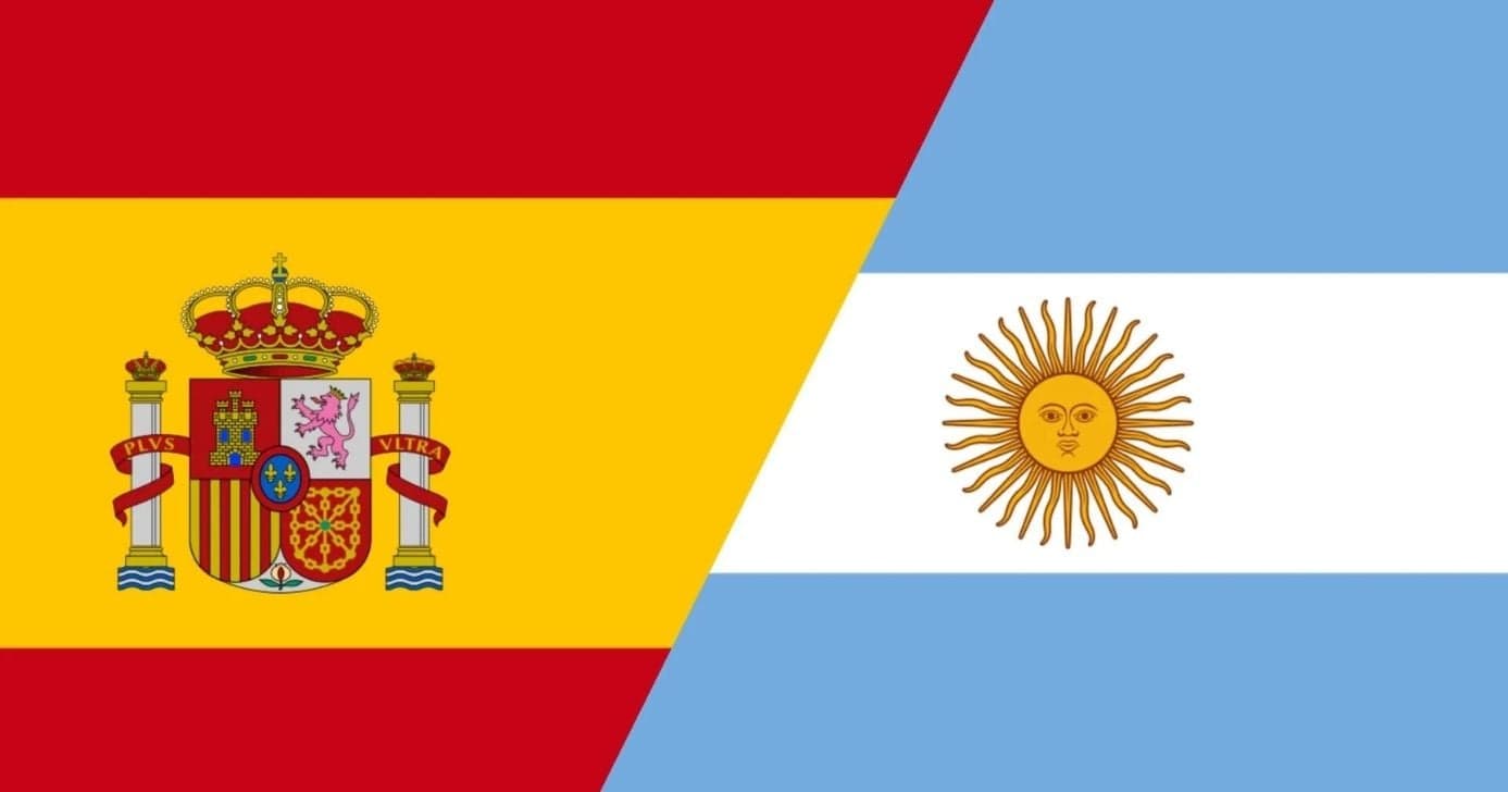 Argentina e Espanha irão se enfrentar na final da Copa do Mundo (Foto Reprodução/Internet) Argentina e Espanha irão se enfrentar na final da Copa do Mundo (Foto Reprodução/Internet)