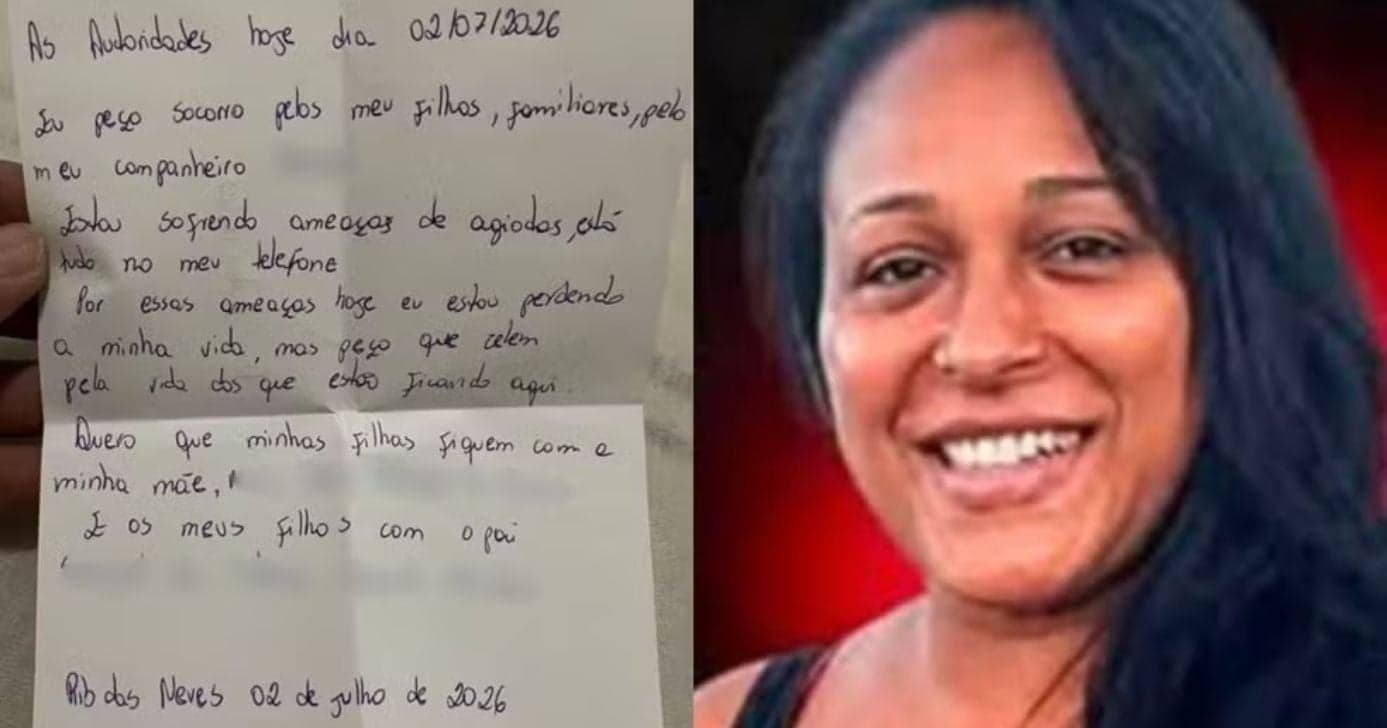 Ex-mulher de goleiro Bruno deixou carta antes de sumir (Foto: Reprodução/ Internet)