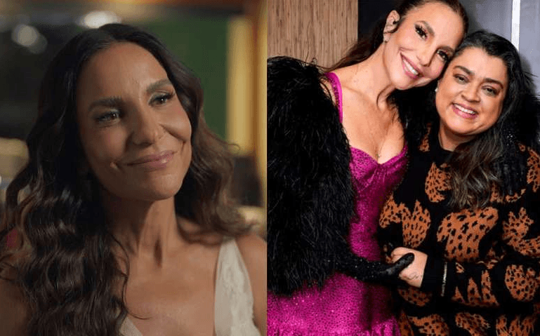 Ivete Sangalo e Preta Gil (Fotos: Reprodução / Globoplay / Instagram)
