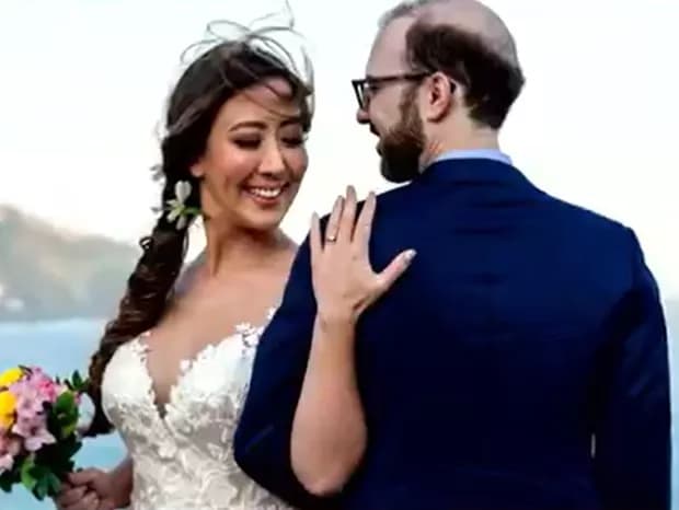 Ju Massaoka ao lado do marido (Foto: Reprodução/ Instagram)