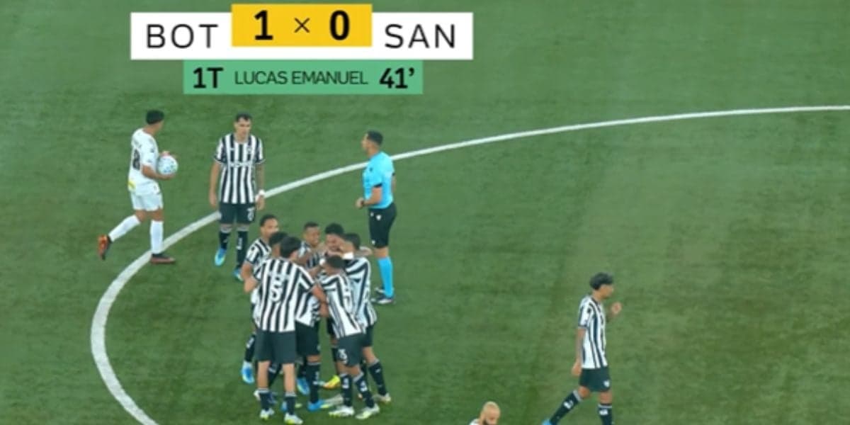 Lucas Emanuel já fez gol no profissional (Reprodução: Uol) Lucas Emanuel já fez gol no profissional (Reprodução: Uol)
